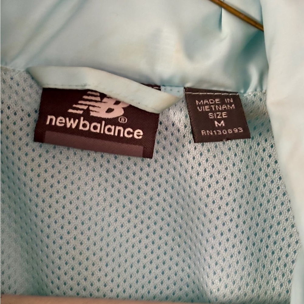New Balance Light Blue Jacket - Picture 3 of 3